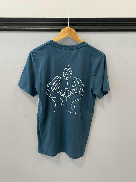 Short sleeve tee in deep teal