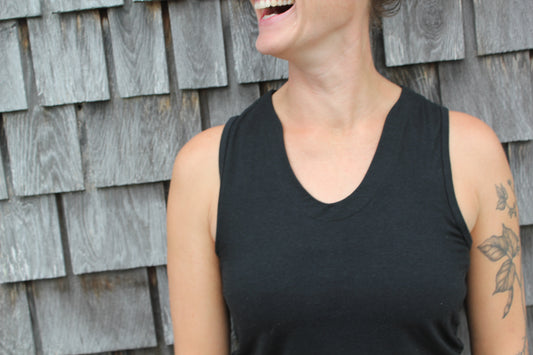 Bamboo Tank Top Classic Black